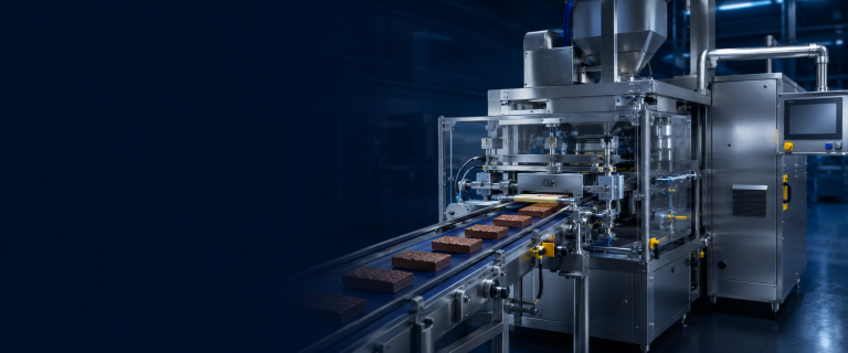 Automated confectionery production line for the KitKat Machine Automation project